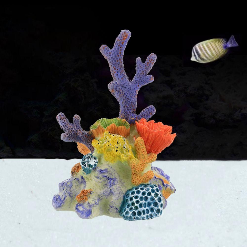 Декоративный искусственный коралловый риф из смолы, украшение кораллового рифа, коралловый ландшафт, аквариум