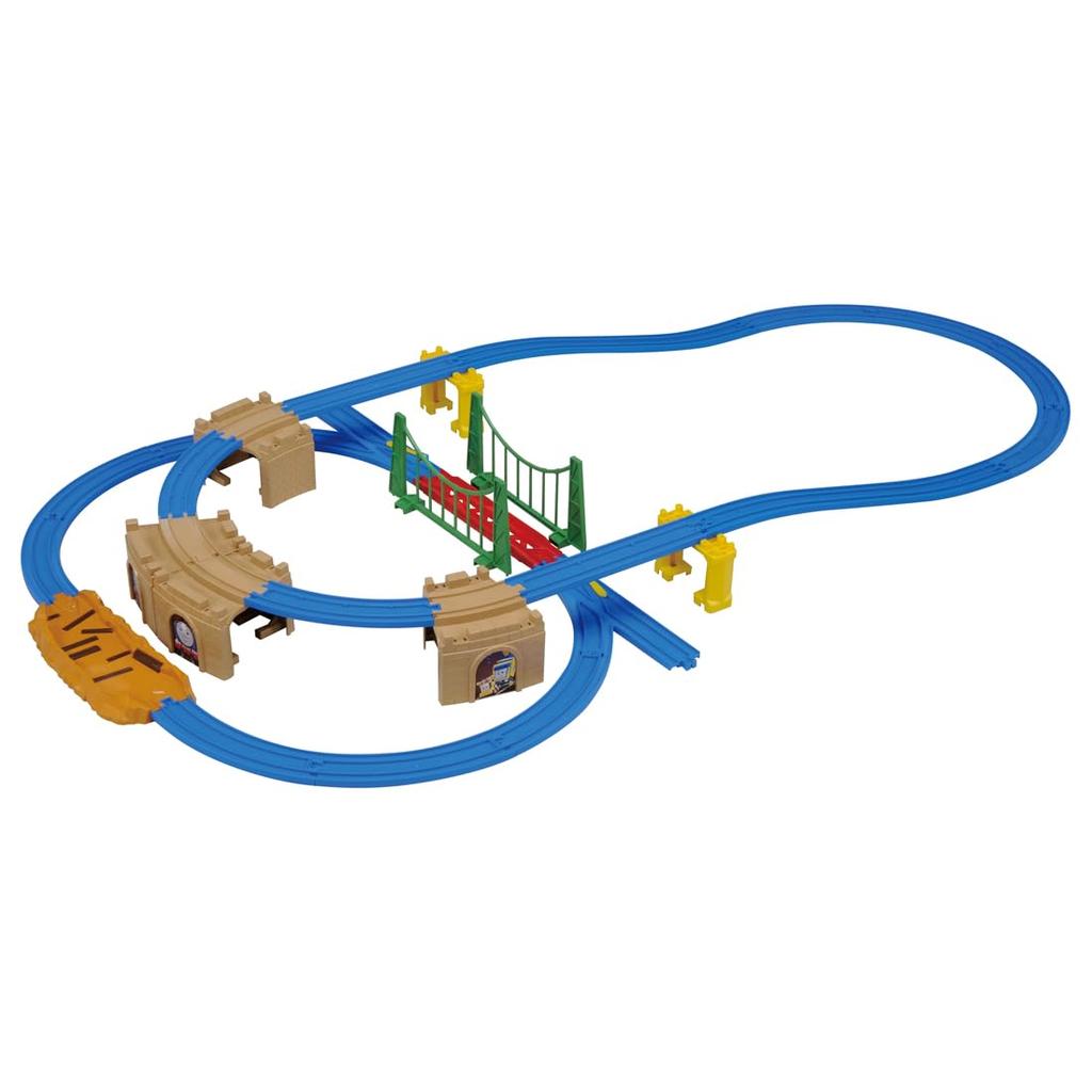 TAKARA TOMY Plarail Томас GOGO Томас Вверх и Вниз Набор рельсов для действий Поезд Игрушка 3 и Вниз! (Возраст до)