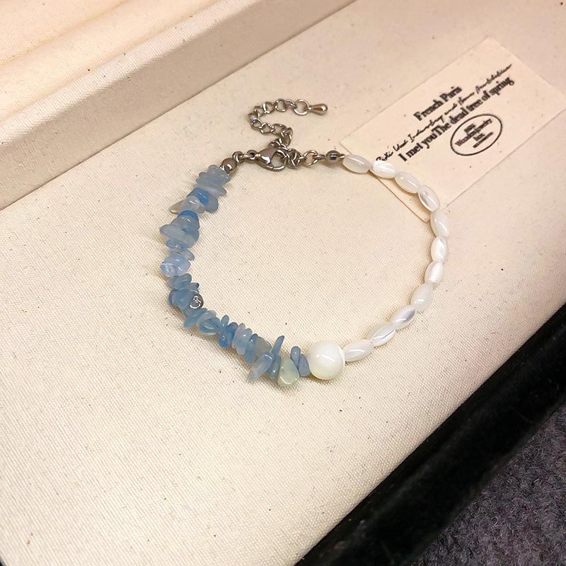 Женский роскошный браслет из натурального камня с бусинами, лидер продаж 2024 года - этнический китайский стиль