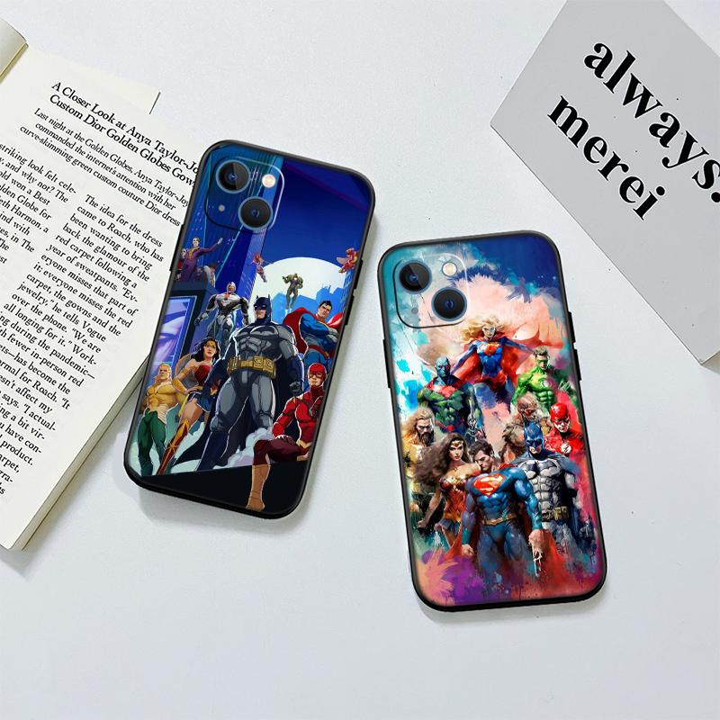 Justice league Case for Motorola Edge 60 60s 70 G86 G56 G54 E14 G04S G45 G54 G64 S30 S50 X30 X40 X50 Pro Power