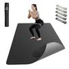 HAPBEAR Extra Large Yoga TPE Sports for Pilates and Includes Carrying Bag and Resistance Available In Two Colors and Double-Sided Mat, Eco-Friendly