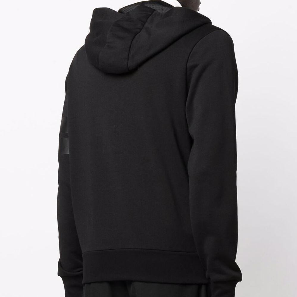 Moncler logo-patch zipped hoodie G20918G00007809KR