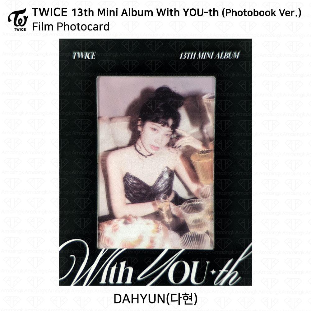 Twice 13-й мини-альбом с молодежной фотокарточкой YOU-th, постером, пленкой, стикером Dahyun KPOP K-POP