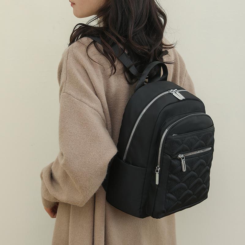 Женский нейлоновый рюкзак, легкий рюкзак для пригородных поездок, школьная сумка