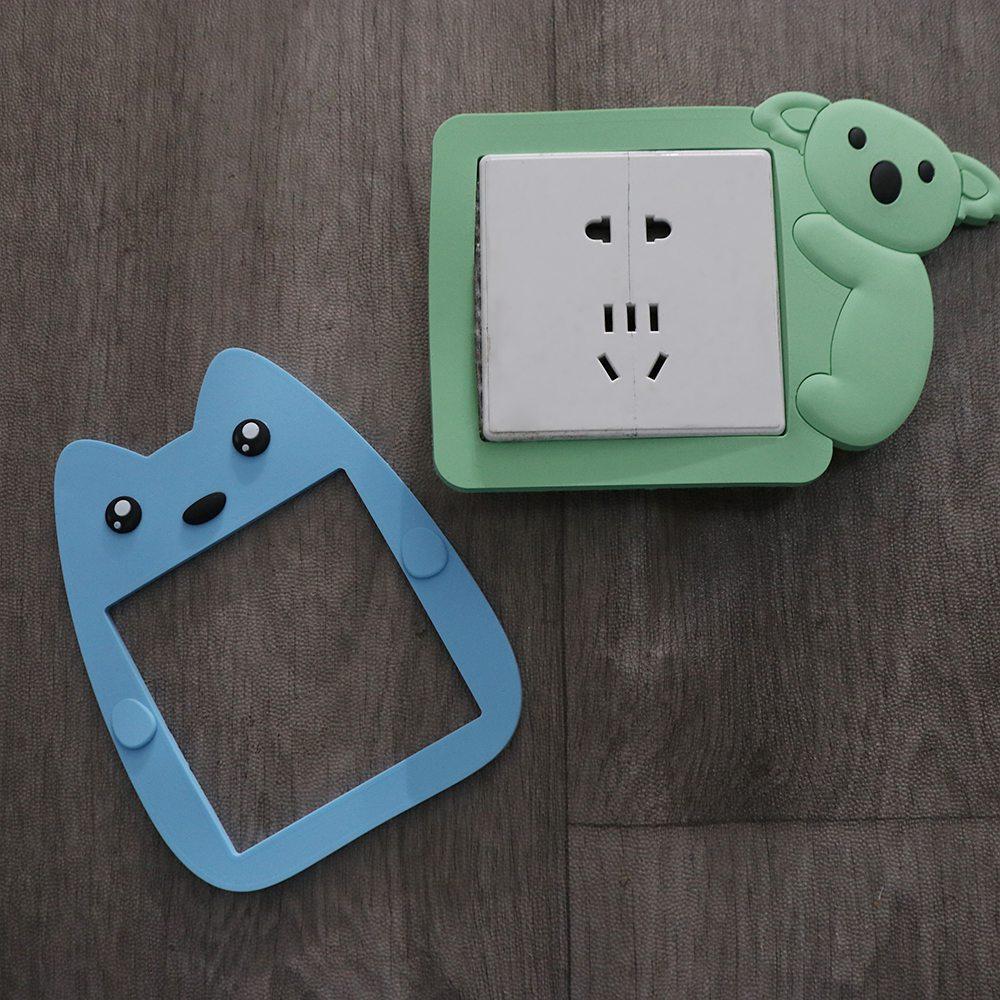 Luminous Switch Protective Cover Silicone Switch Wall Stickers Switch Stickers  Living Room