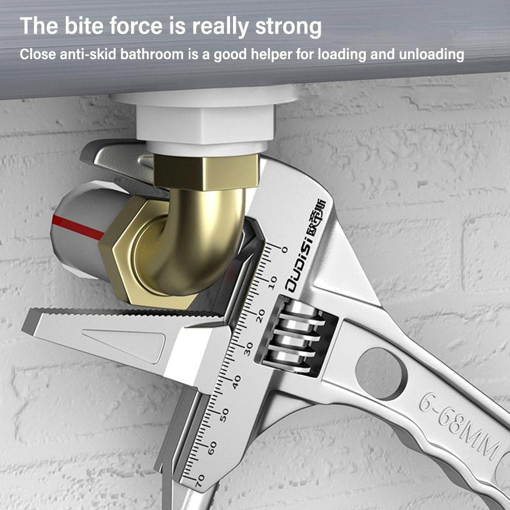 Короткая ручка сантехнический ключ для ванной комнаты очень большой кран отверстие труба инструмент для труб Главная