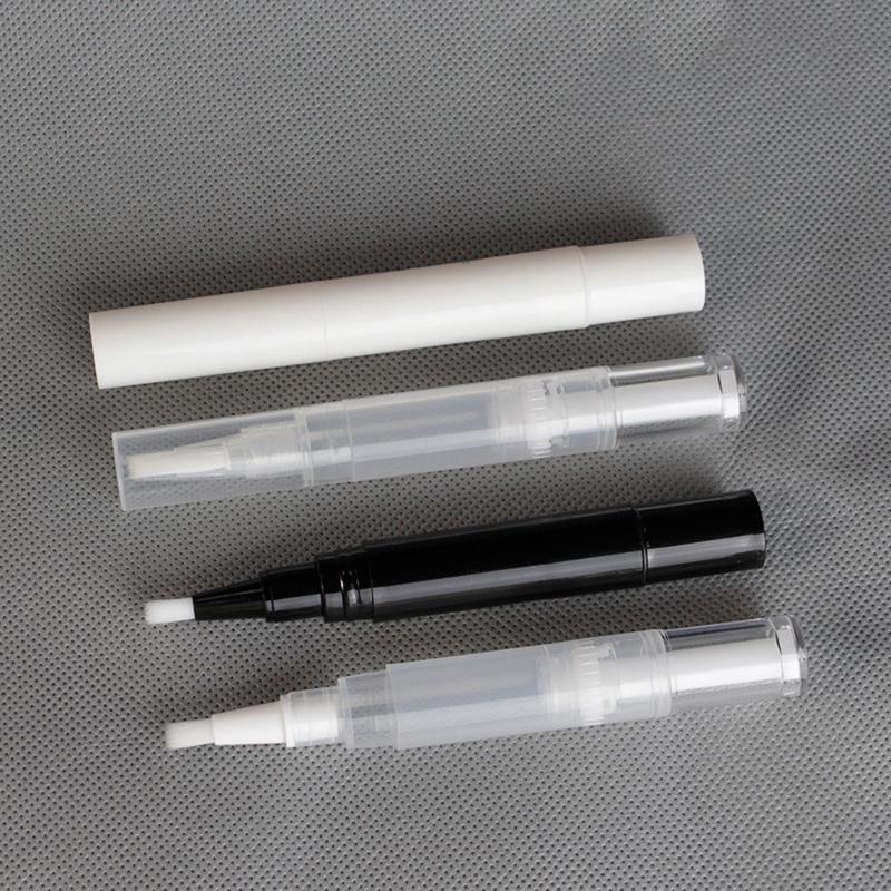 Empty Twist Pen With Brush Refillable Bottle Cosmetic Container Nail Polish Tube