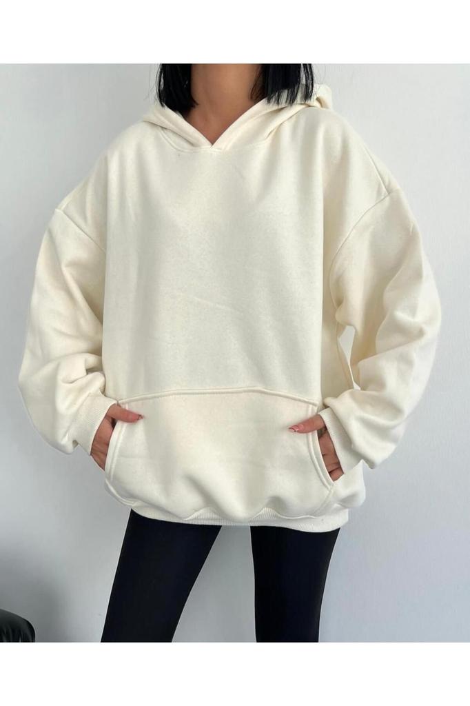 Женская стильная толстовка большого размера плюс размер, специальный дизайн, однотонная зимняя толстовка с капюшоном и принтом