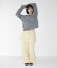 RONRON Skirt Layered Sweat Pants Soft Yellow
