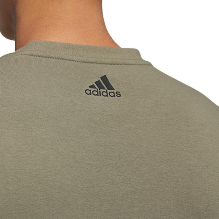 adidas Мужская толстовка MH Gfx Ft Руины Зеленый GM4478