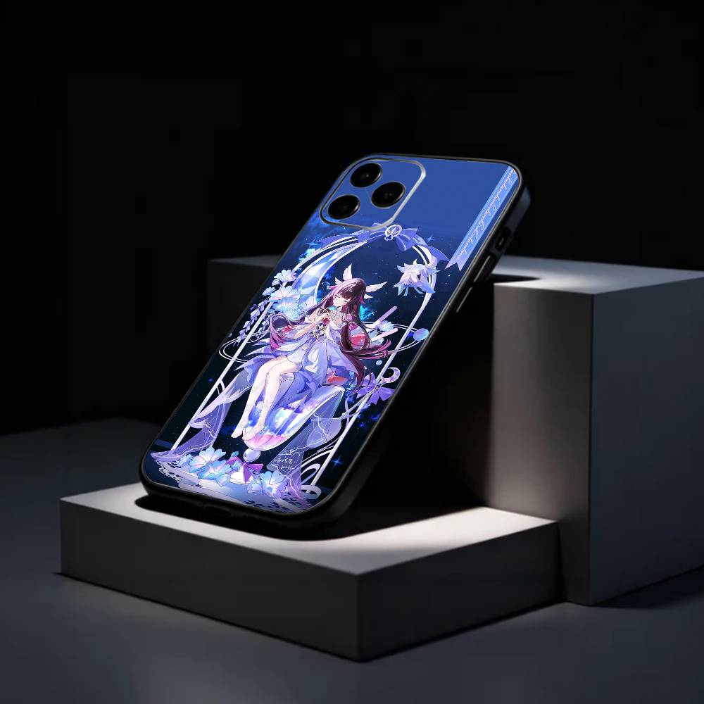 Крутой G-Genshin-Impact-columbina Чехол для телефона Силиконовый Мягкий Для IPhone 17 16 15 14 13 12 11 X XR Plus Pro Max Plus