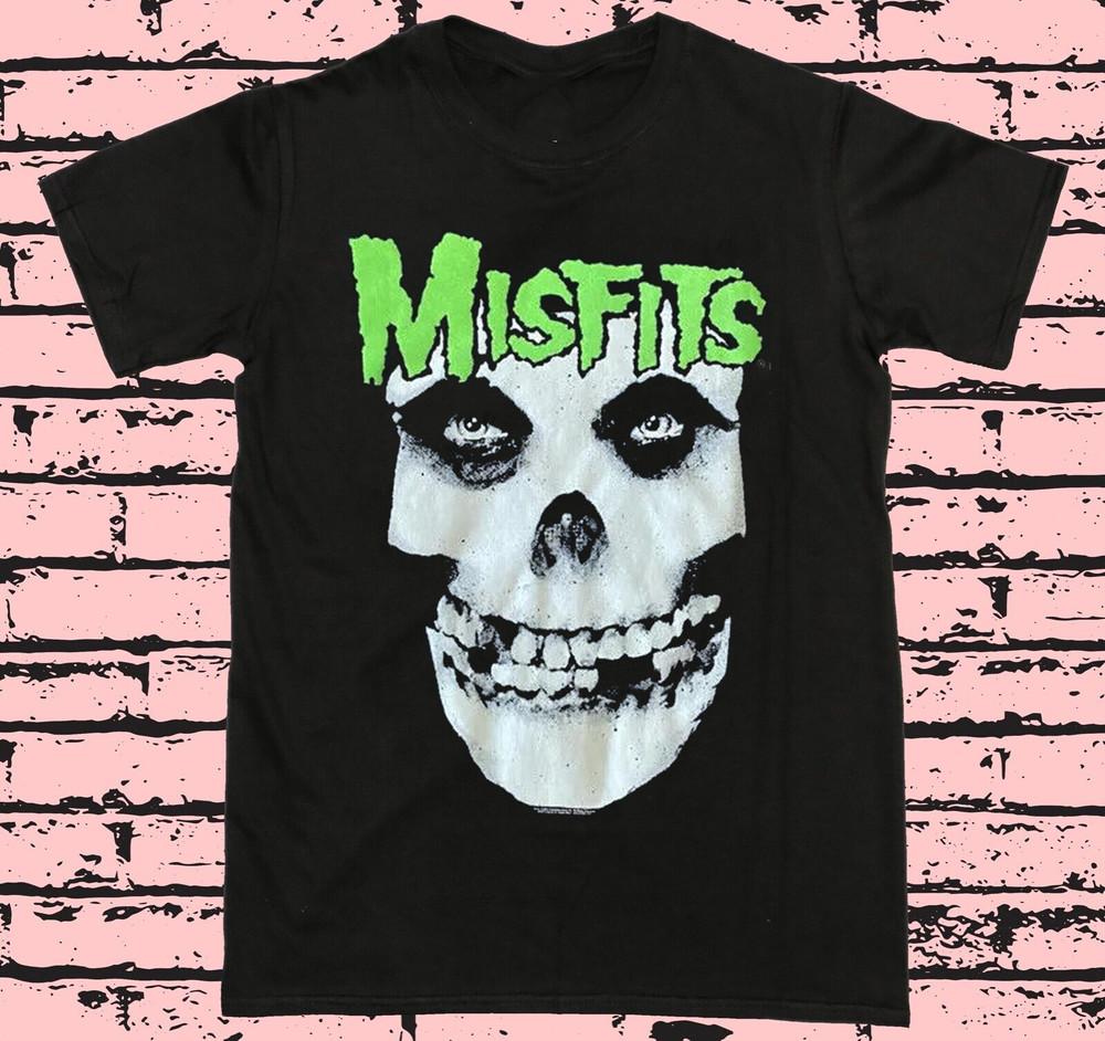 2005 Misfits Светящийся в темноте футболка с принтом cinder block Полный размер S5XL SN450 Унисекс футболка