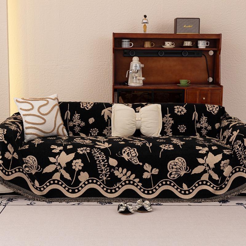 Ретро легкая роскошь диванное полотенце популярное простое новое диванная подушка диванный плед цельный полный чехол для дивана