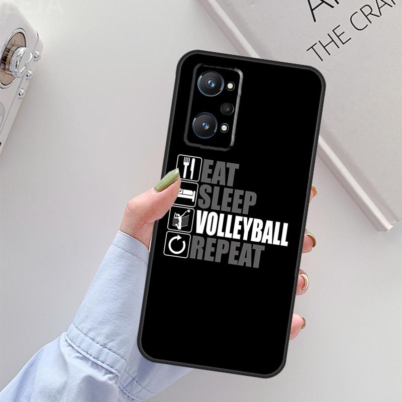 Volleyball For Realme 10 11 Pro Plus GT Neo 5 2T C21Y C30 C31 C33 C35 C55 OnePlus Nord CE 2 3 Lite Case