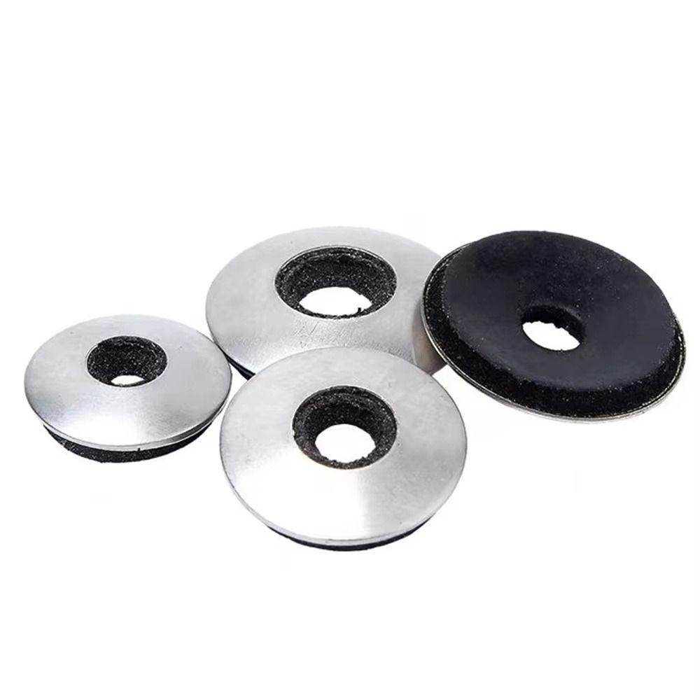 1Set Rubber Stainless Steel Sealing Washer for Self Drilling Screws Roofing Construction