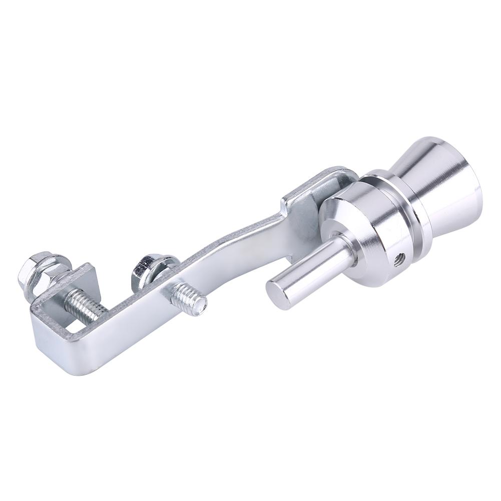 Black Car Turbo Sound Exhaust Whistle Muffler Auto Blow off Valve Simulator S