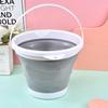 Practical Collapsible Bucket Plastic Home Car Wash Portable Small Bath Art Storage Water Station Wagon Fishing Outdoors