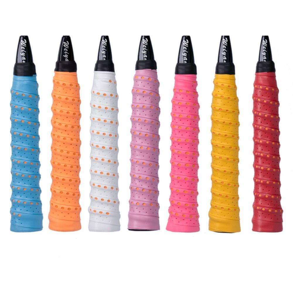 Perforated Tennis Overgrip Sweat Absorption Rackets Grip Badminton Overgrip  Racquet Supplies