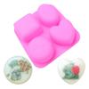 Oval Heart Square Shape DIY Craft Soaps Supplies Silicone Soap Mold Cake Mould Pudding Candy Mold
