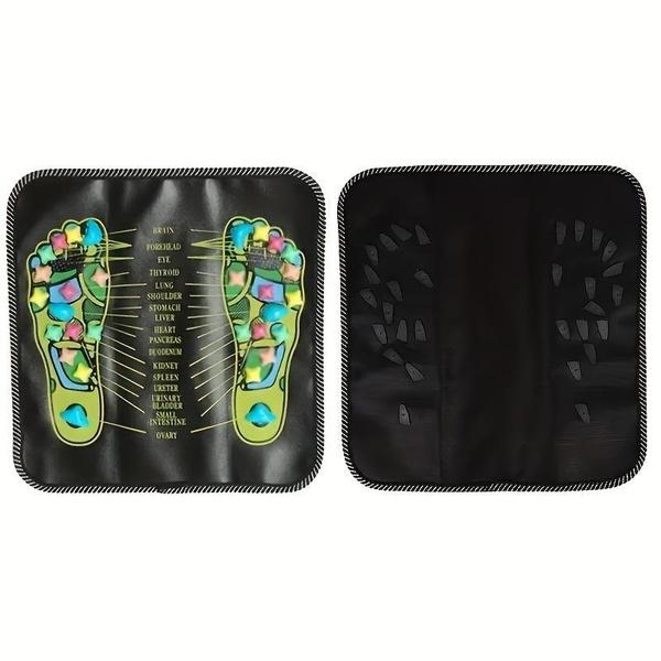 1 шт. съемная подушка для массажа ног, рефлексотерапия, камни для ходьбы, расслабление, облегчение боли в мышцах, акупрессура, подушка для релаксации акупрессуры