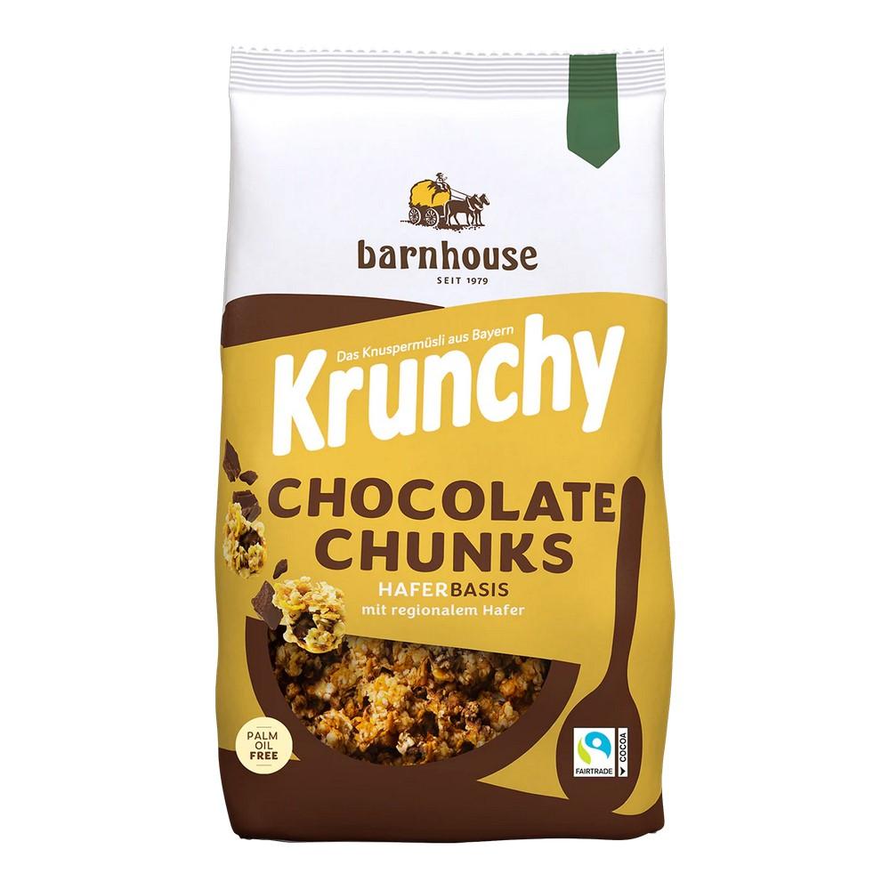 Barnhouse Muesli Crunchy Chocolate Chunks 500G