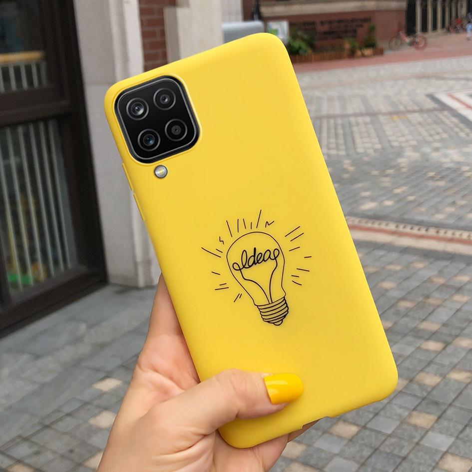 Чехол для Samsung Galaxy A12 Чехол для Samsung A42 5G Милое Сердечко Задняя крышка Fundas Для Samsung A 12 SM-A125F SM-A426B A 42 5G Чехлы для телефона