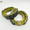 Yellow ceramic general motorcycle brake shoe brake electric motorcycle model for CG125 high quality modification