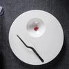 Ceramic Round Tableware Western Restaurant Molecular Gourmet High-end Plate Kitchen Fruit Salad Plate Tableware