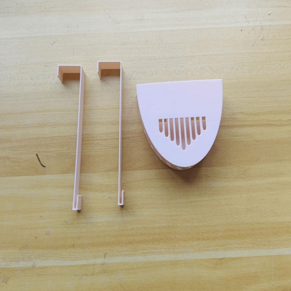 Anti-Slip Toilet Tank Cleaning Tablet Holder Plastic Bleach Tablet Bracket Bathroom