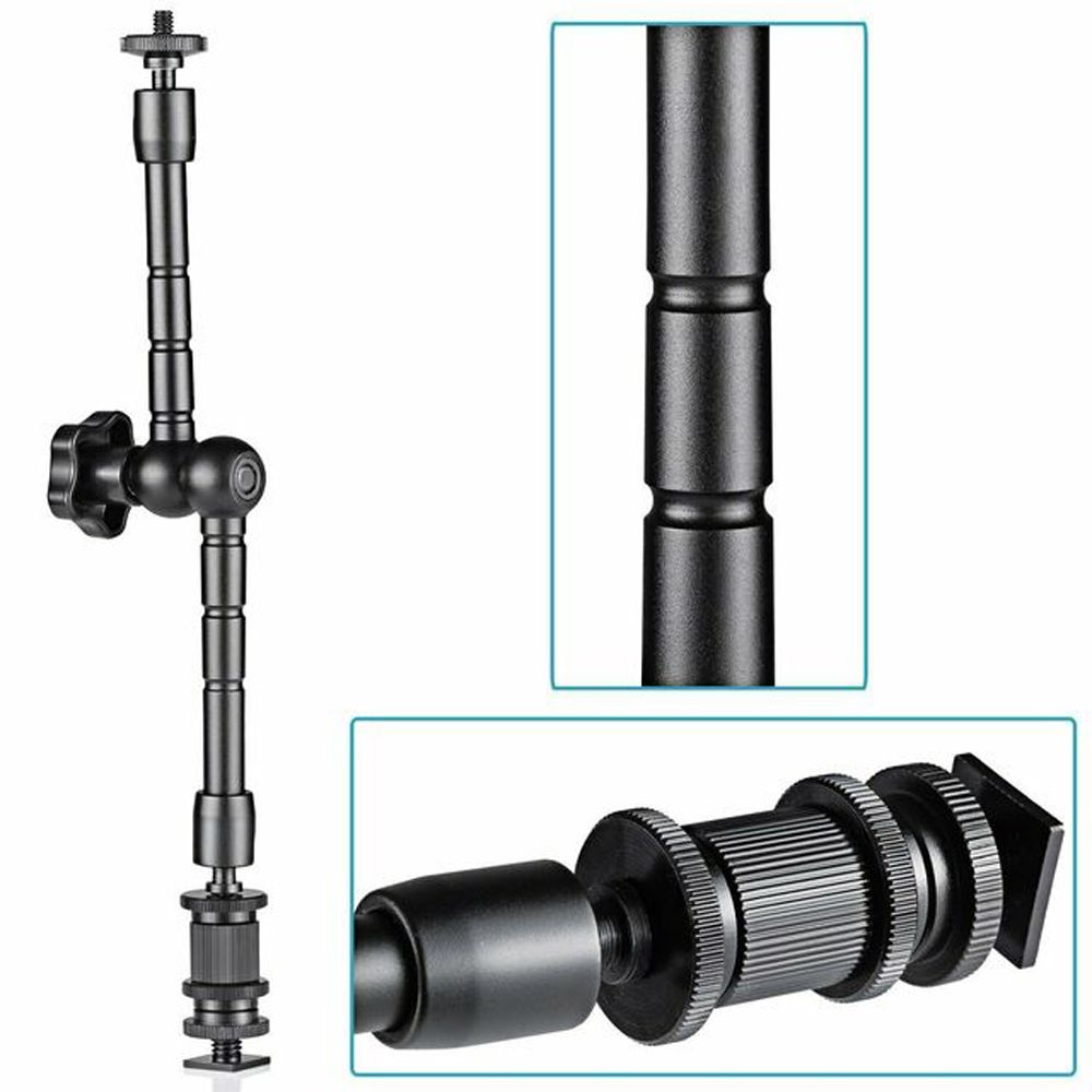 Monitor Camera Flash LED Light LCD Video 11 Inch Magic Articulated Arm Super Clamp Magic Arm