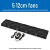 High-Speed 12cm Cooling Fan (5-Pack)
