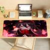 Коврик для мыши Genshin Impact Ху Тао Нескользящий с блокирующим краем DeskMat Аксессуары для ПК и ноутбуков Резиновый Большой игровой ковер XXL для офисной клавиатуры