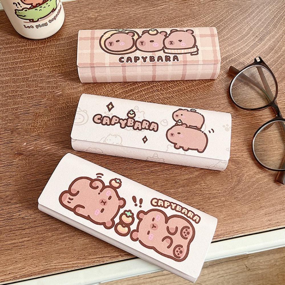 Милый узор Стеклянный чехол PU кожа Чехол для очков Новый стеклянный футляр Мужчины