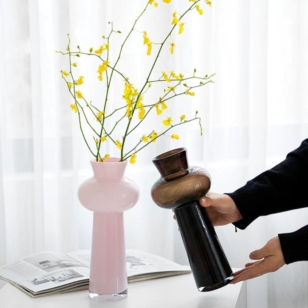 Thicken Hydroponic Vase Vintage Floral Vases European Style Plant Pot Office Decor