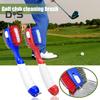 Инструмент для чистки клюшек для гольфа с нейлоновой щетиной Магнитный карабин Очиститель для клюшек для гольфа Аксессуары для гольфа для мужчин