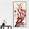Traditional Chinese Feng Shui Plum Orchid Bamboo Landscape Art Poster Canvas Painting Wall Prints Picture Living Room Home Decor