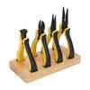 4pcs Jewelry Pliers Different Sizes Mini Pliers Set with Wood Pallet for Jewelry Making DIY Craft