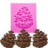 Silicone Mold Pine Nuts Shaped 3D Fondant Cake Molds Chocolate Pastry Candy Making Decoration Tools