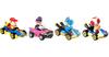 Hot Wheels Mario Kart 4 Pack D Set Donkey 8 [включает ограниченный набор Kong/Mach] 986D-GWB36