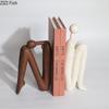 Минималистичная скульптура из смолы с персонажем Абстрактная фигурка Художественное произведение Настольное украшение Эстетичная статуэтка для комнаты Украшения Современный декор для дома