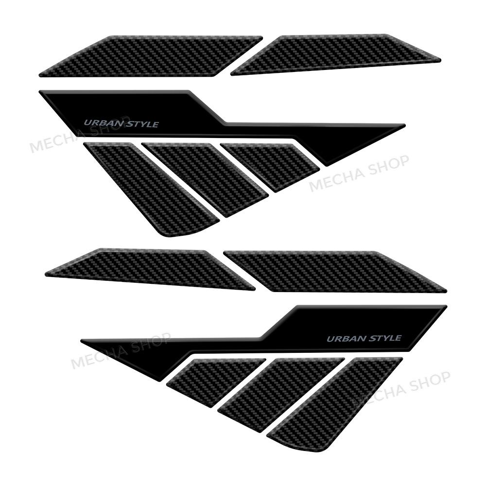 adv350 2025 Tank Pad Sticker Motorcycle Accessories For ADV 350 Fuel Tank Protection 3D Gel Decals 2022 2023 2024