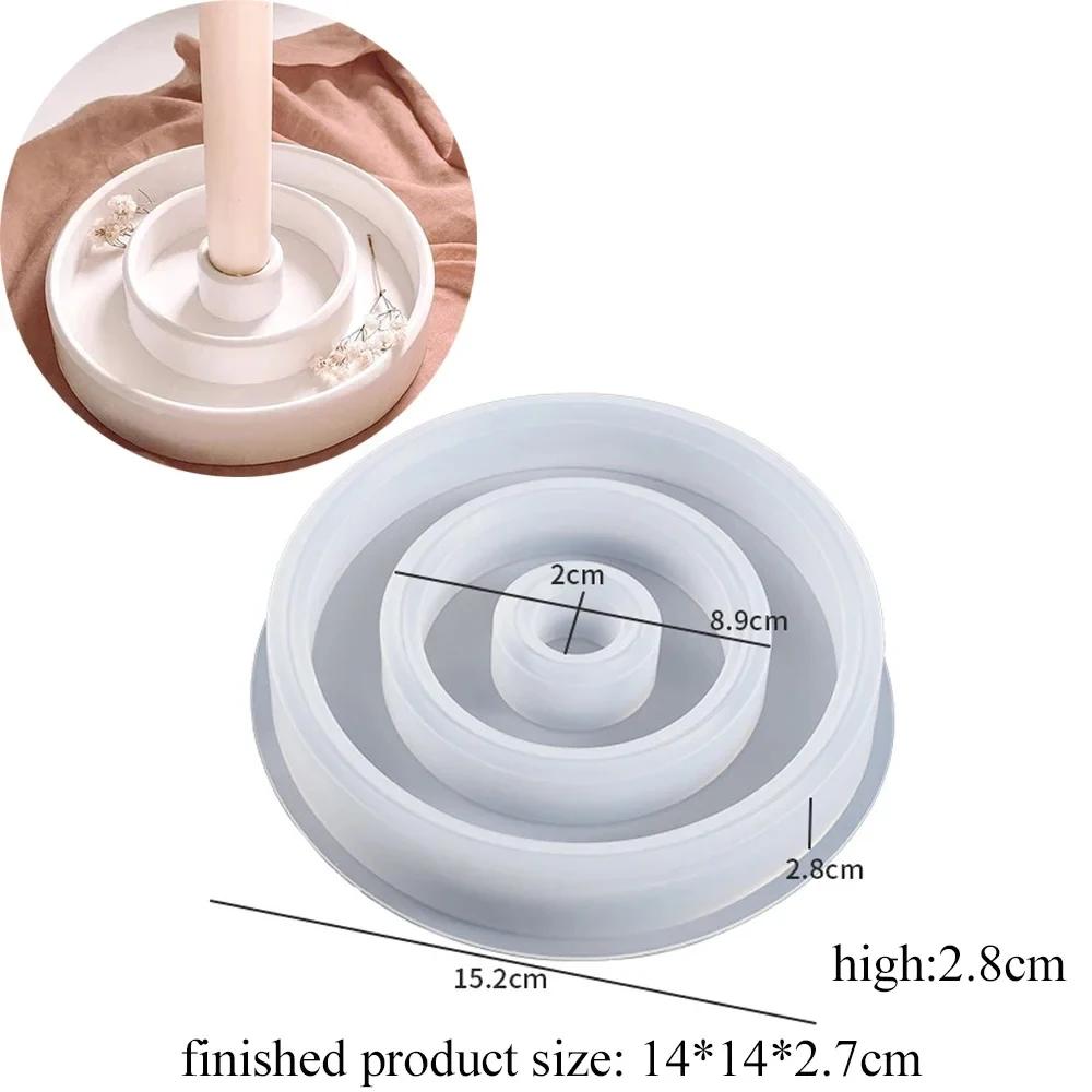 Angel Bunny Decorative Plug Candle Holder Silicone Mold DIY Handmade 4-Hole Aromath Candle Casting Resin Mold Easter Insert Deco