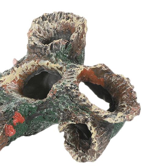 Искусственный корень дерева, изделия из смолы, имитация коряги, скрывающая пещеру, орнамент для аквариума