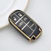 For Jeep Grand Cherokee Chrysler 300C Renegade FIAT Freemont Dodge Ram 1500 Challenger Dart TPU Car Remote Key Case Cover mo1