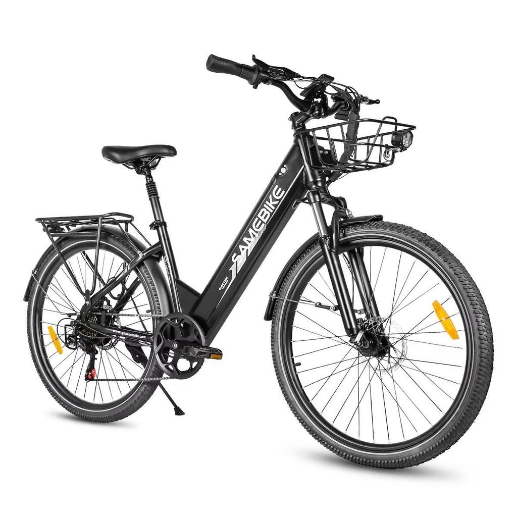 SAMEBIKE New model  RS-A01 Pro-T 36V15AH Removable Battery Electric Bike 26-Inch Tire Commuting Electric Bicycle daily commute.