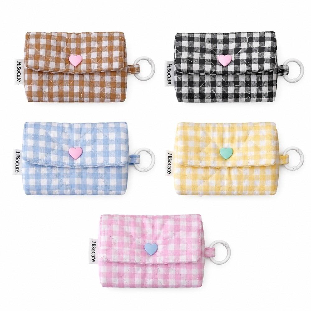 With Keyring Earphone Case Lightweight Mini Earphone Pouch New Keychain Pouch for AirPods