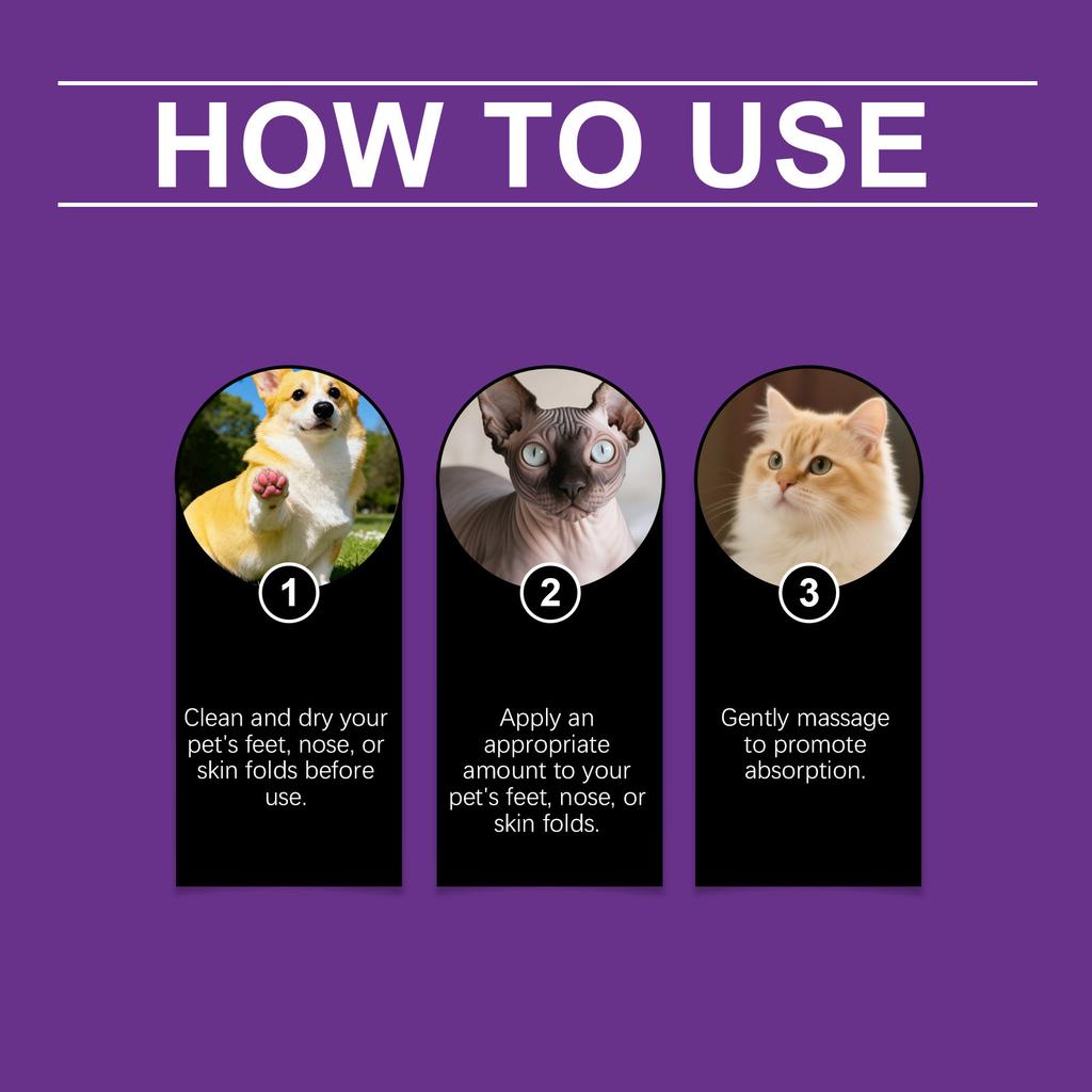 Pet Cracking Moisturizing Balsam, Foot Care Moisturizing Balsam, Pad Moisturizing Cream To Reduce Cracking