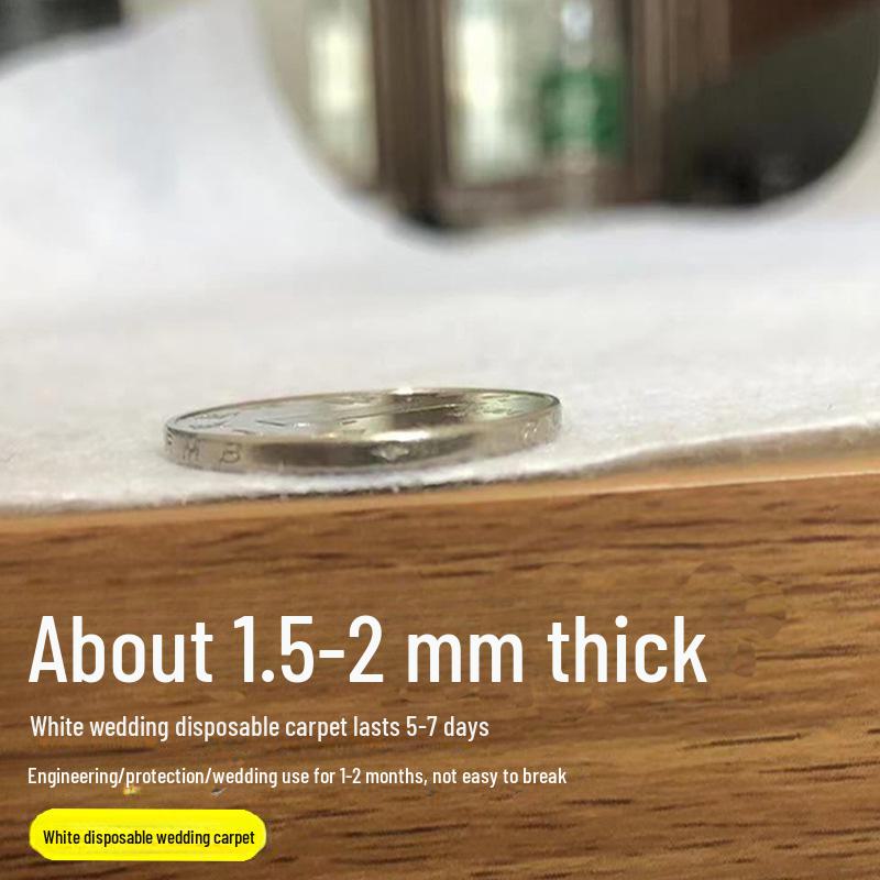 Одноразовый ковер цвета шампанского для свадеб и выставок