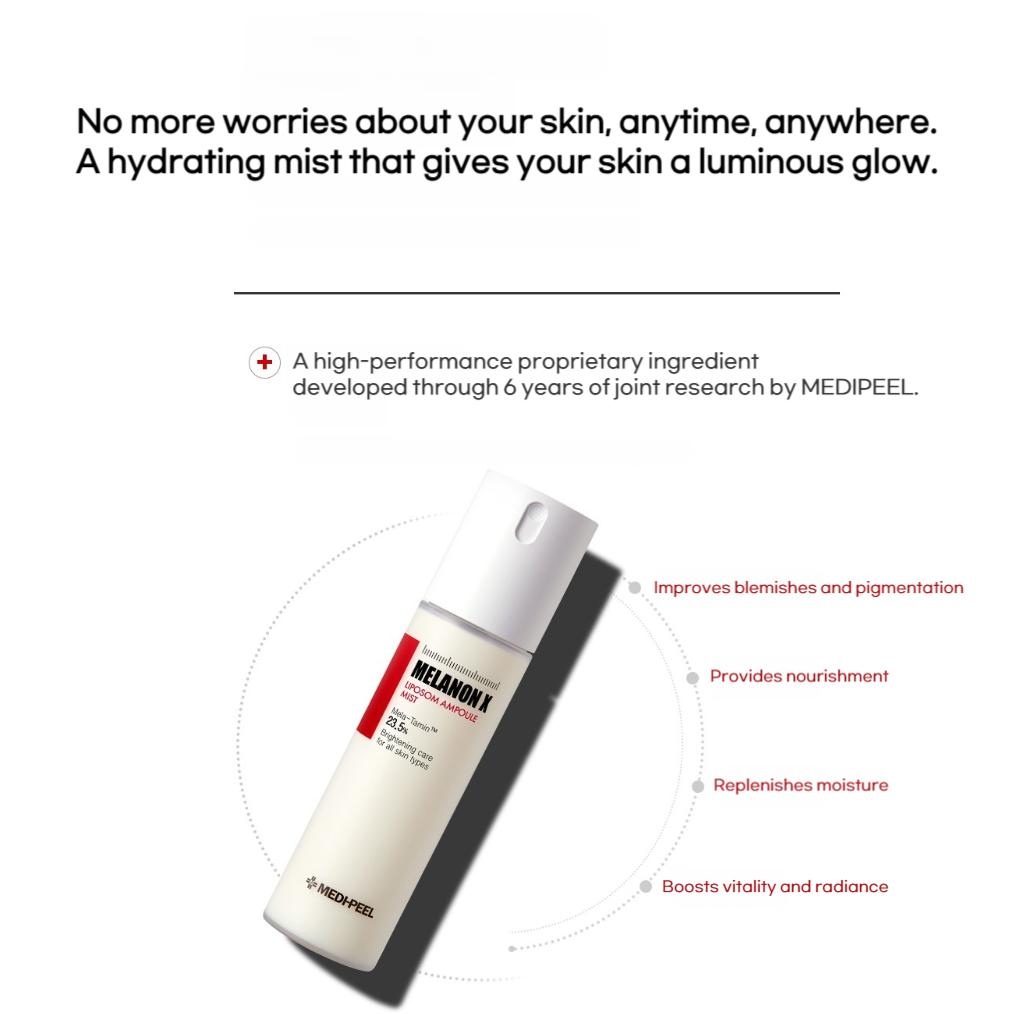 MEDI-PEEL Melanon X Липосомальный ампульный спрей 100 мл