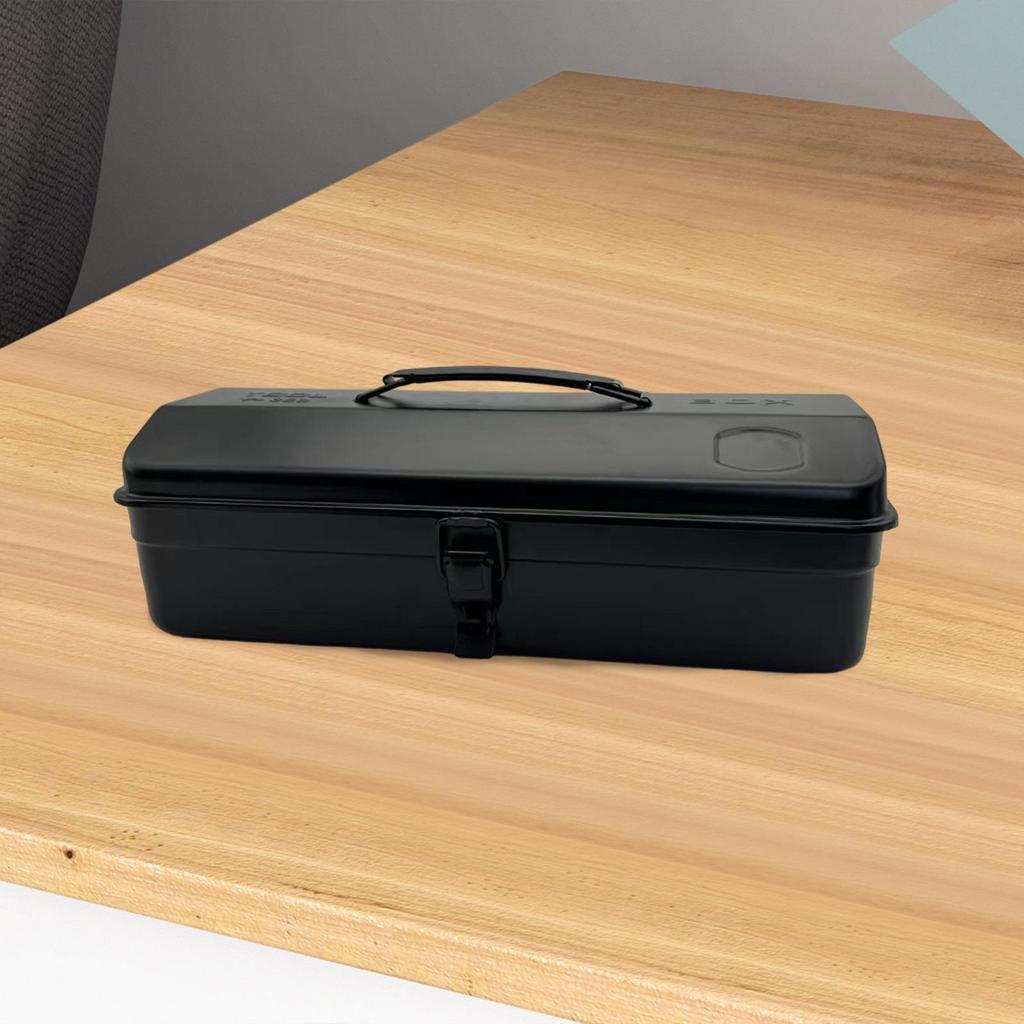 Iron Tools Box Portable Lockable Electrician Workshops Lock Buckle Tool Chest Tool Case